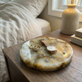 Golden Agate Platter
