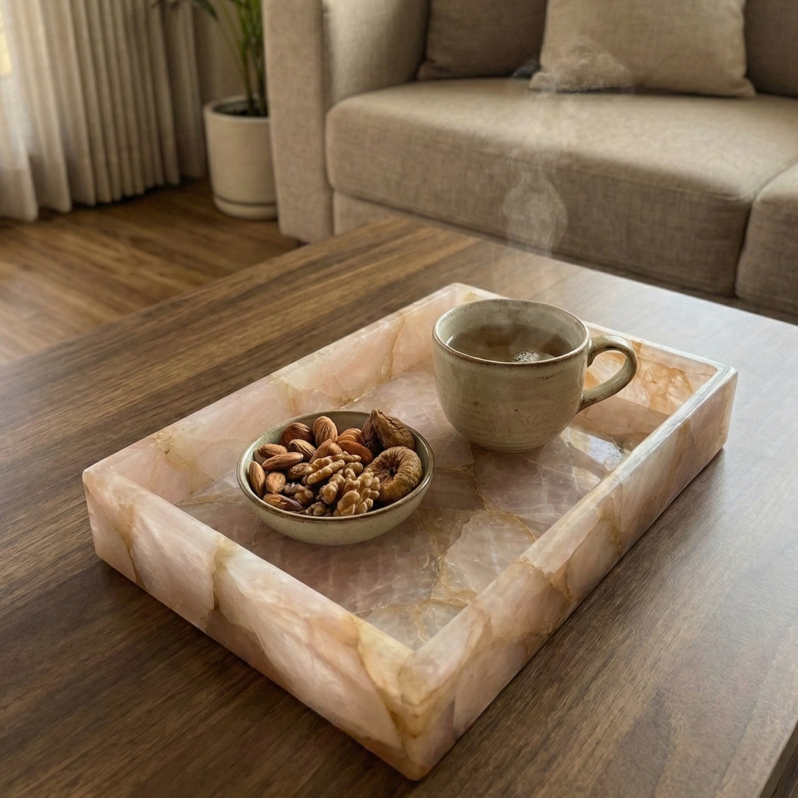 Rose Quartz Multiuse Tray