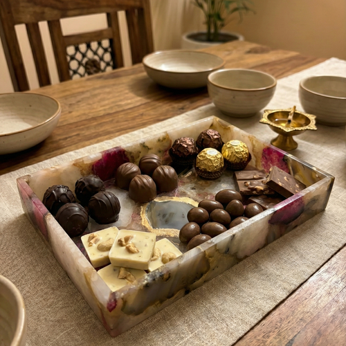 Mix Agate Multiuse Tray