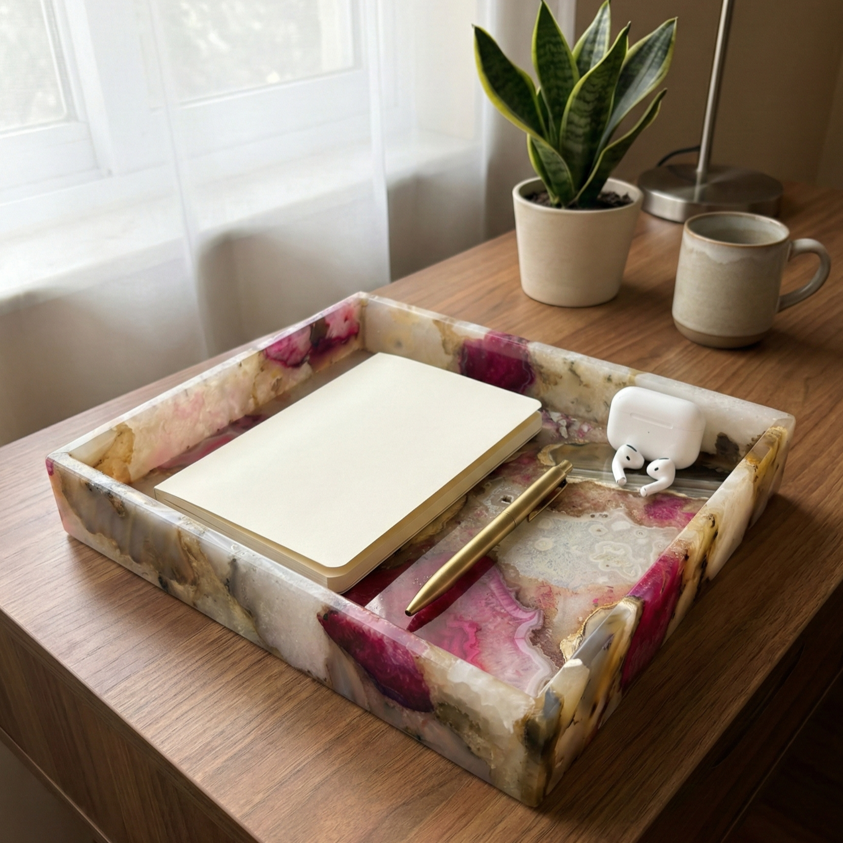 Mix Agate Multiuse Tray