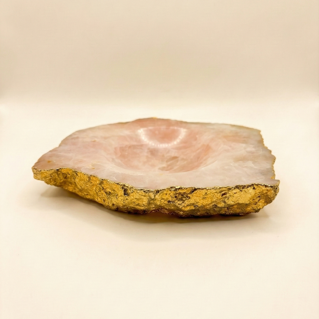 Rose Quartz Nut Bowl