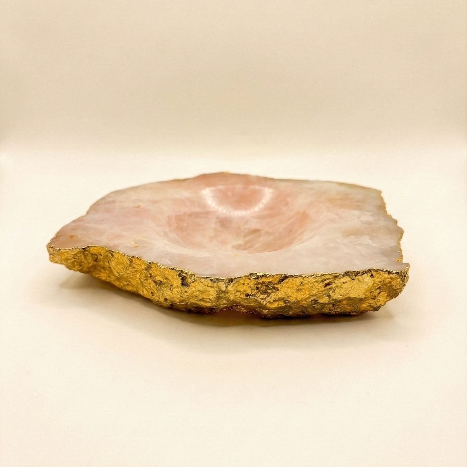 Rose Quartz Nut Bowl