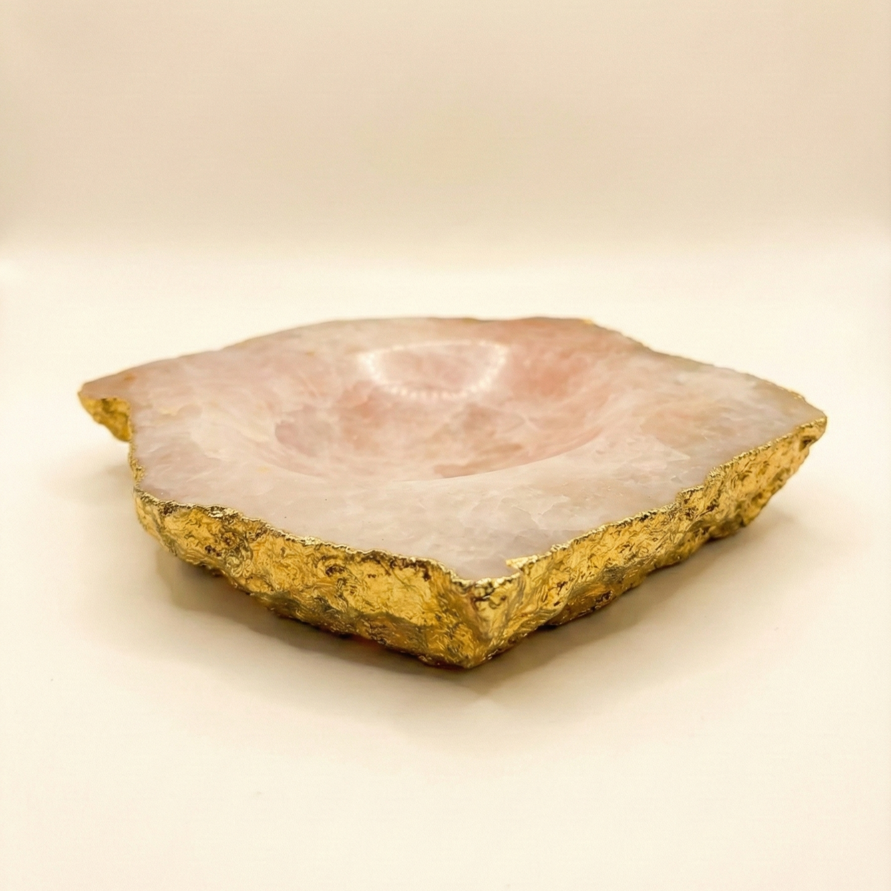 Rose Quartz Nut Bowl