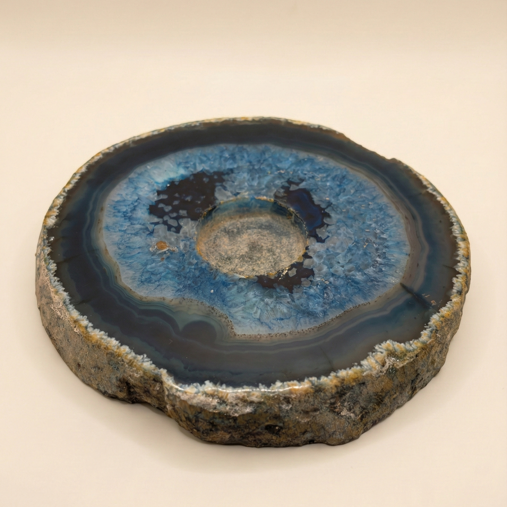 Blue Agate TeaLight Holder