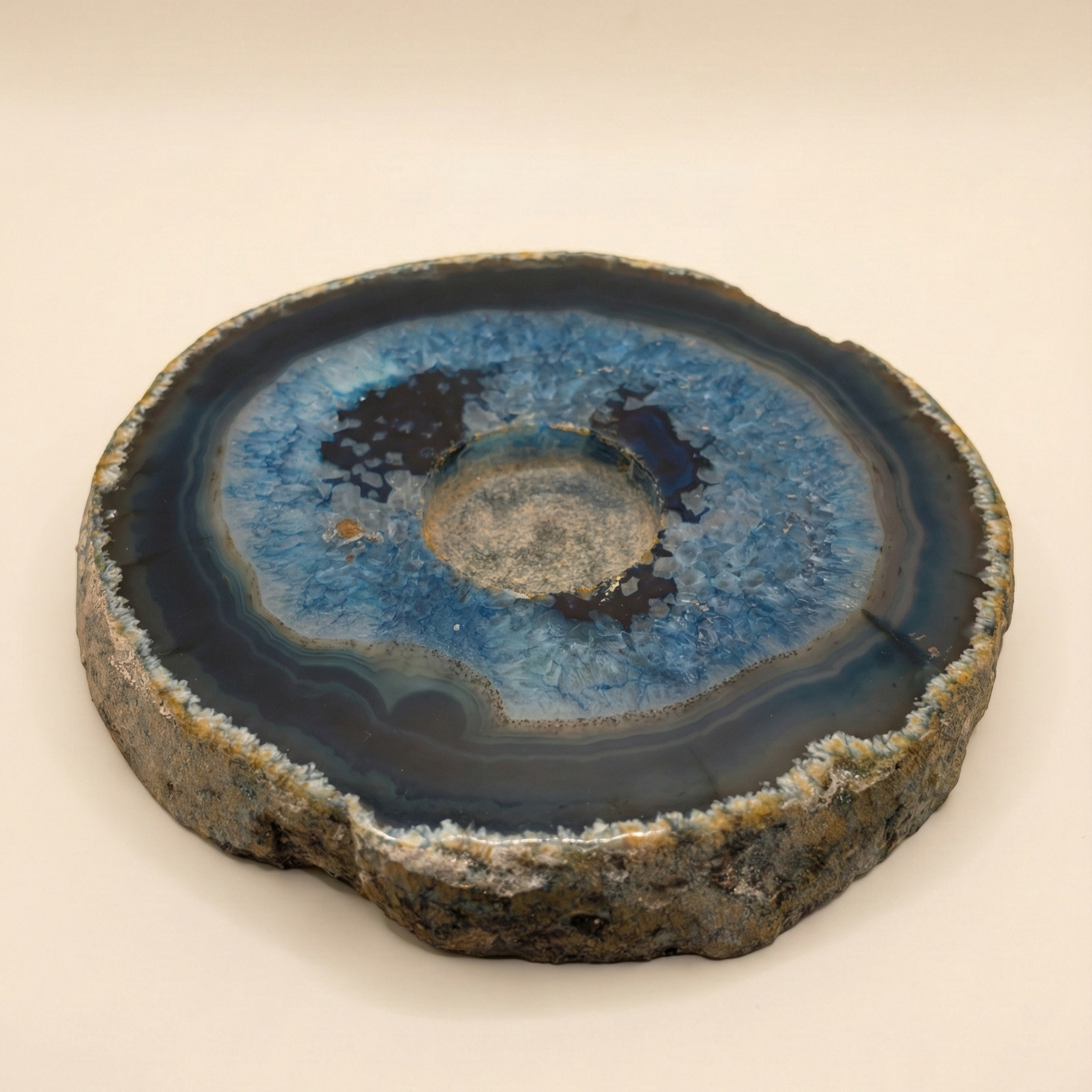Blue Agate TeaLight Holder